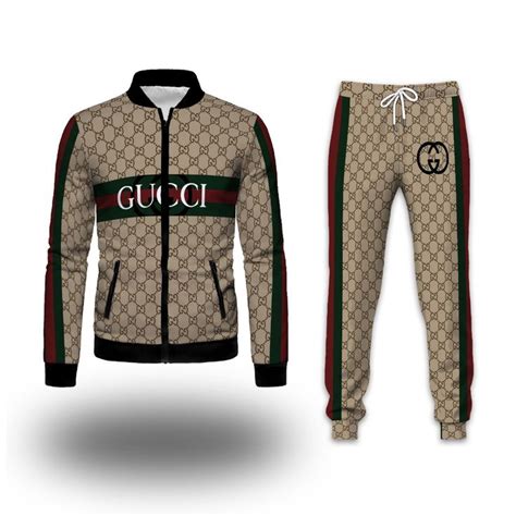 gucci red track suit|authentic Gucci tracksuit.